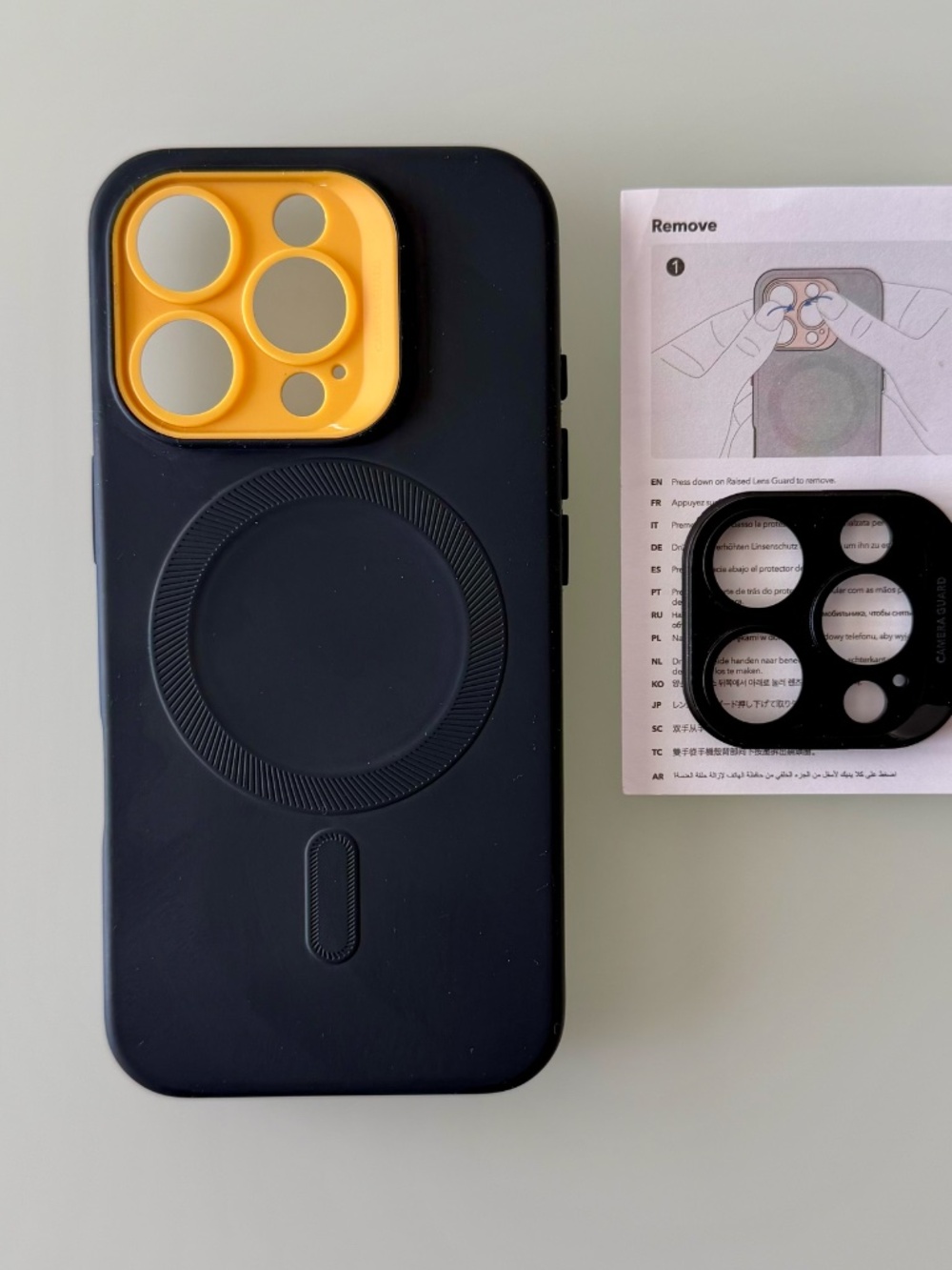 iPhone 16 Pro MagSafe Case with 2 Camera Protectors